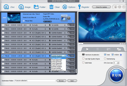WinX DVD Ripper Platinum WIN Jahreslizenz
