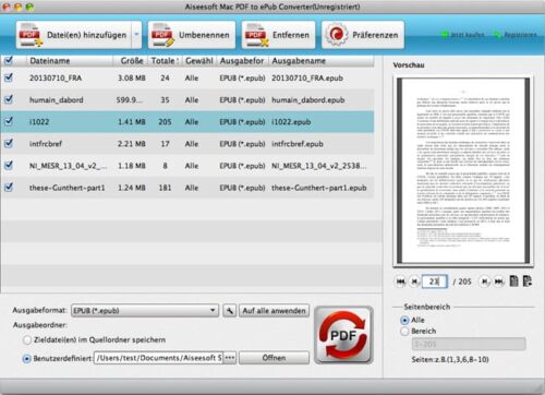 PDF to ePub Converter