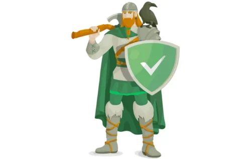 Surf the Web ad-free and safely. Shields up!