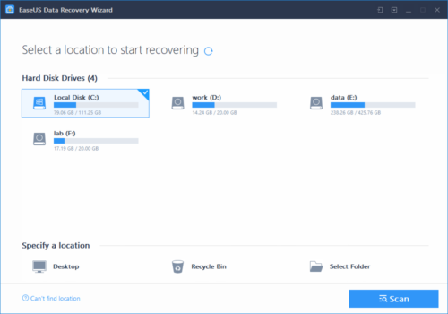 EaseUS Data Recovery Wizard Technician